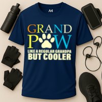 Grand Paw Like A Regular Grandpa But Cooler Cooling Performance Crew T-Shirt