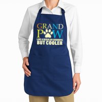 Grand Paw Like A Regular Grandpa But Cooler Apron
