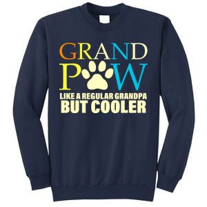 Grand Paw Like A Regular Grandpa But Cooler Sweatshirt