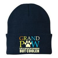 Grand Paw Like A Regular Grandpa But Cooler Knit Cap Winter Beanie