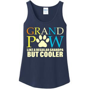 Grand Paw Like A Regular Grandpa But Cooler Ladies Essential Tank