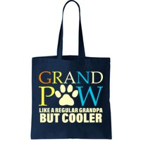 Grand Paw Like A Regular Grandpa But Cooler Tote Bag