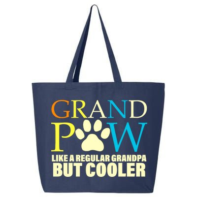 Grand Paw Like A Regular Grandpa But Cooler 25L Jumbo Tote