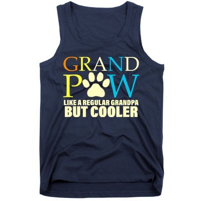 Grand Paw Like A Regular Grandpa But Cooler Tank Top