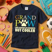Grand Paw Like A Regular Grandpa But Cooler Kids T-Shirt