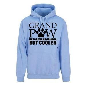 Grand Paw Like A Regular Grandpa But Cooler Unisex Surf Hoodie