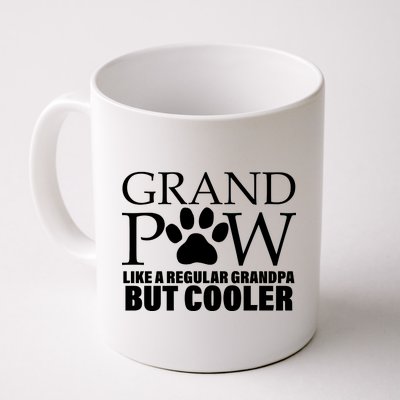 Grand Paw Like A Regular Grandpa But Cooler Coffee Mug