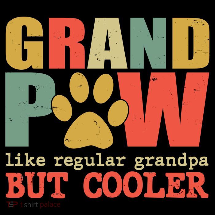 Grand Paw Like A Regular Grandpa But Cooler Vintage Backpack