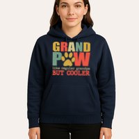 Grand Paw Like A Regular Grandpa But Cooler Vintage Hoodie