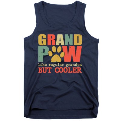 Grand Paw Like A Regular Grandpa But Cooler Vintage Tank Top