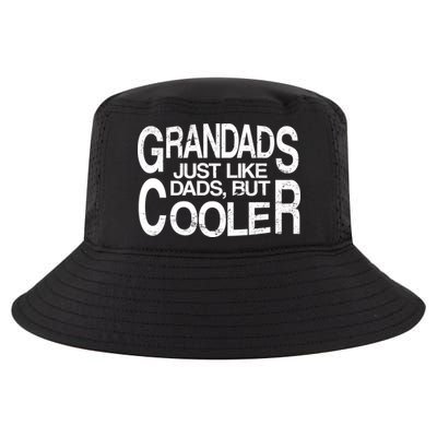 Grandads Just like Dad But Cooler Cool Comfort Performance Bucket Hat