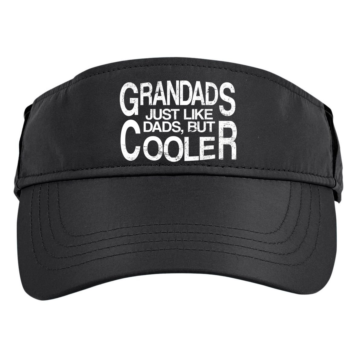 Grandads Just like Dad But Cooler Adult Drive Performance Visor