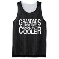 Grandads Just like Dad But Cooler Mesh Reversible Basketball Jersey Tank