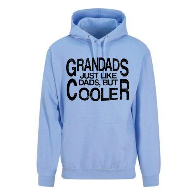 Grandads Just like Dad But Cooler Unisex Surf Hoodie