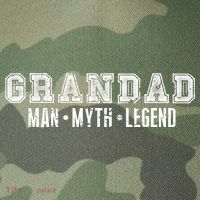 Granddad Man Myth Legend Legacy Tie Dye Trucker Hat