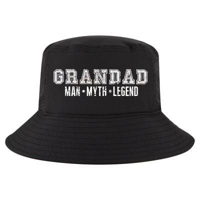 Granddad Man Myth Legend Cool Comfort Performance Bucket Hat