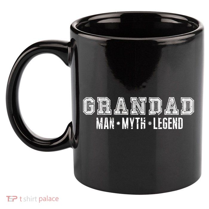 Granddad Man Myth Legend 11oz C Handle Ceramic Mug