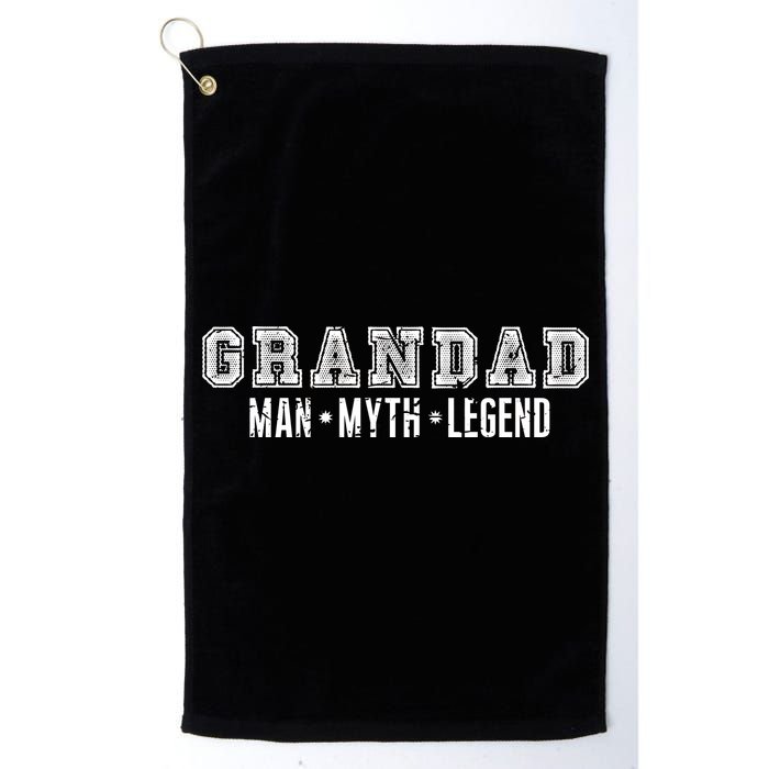 Granddad Man Myth Legend Golf Towel