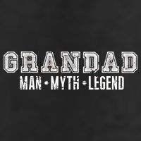 Granddad Man Myth Legend Golf Towel