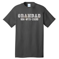 Granddad Man Myth Legend Tall T-Shirt