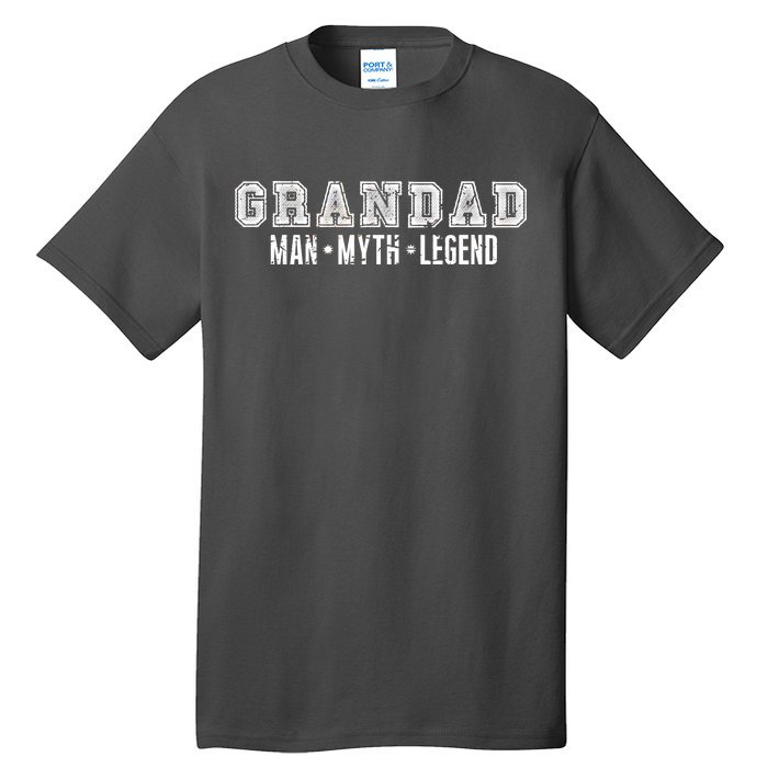 Granddad Man Myth Legend Tall T-Shirt