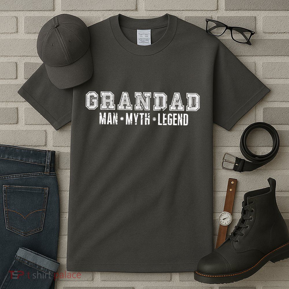 Granddad Man Myth Legend Tall T-Shirt