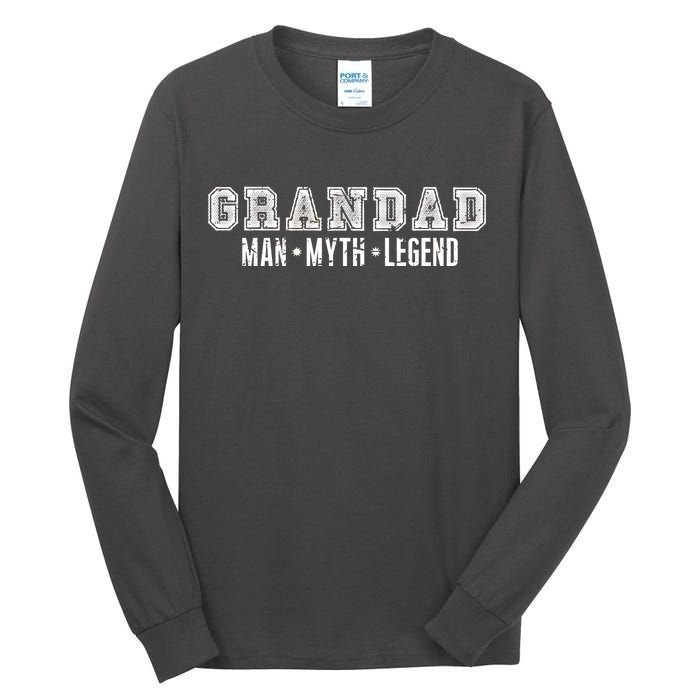 Granddad Man Myth Legend Tall Long Sleeve T-Shirt