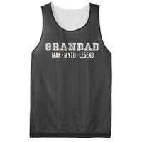 Granddad Man Myth Legend Mesh Reversible Basketball Jersey Tank