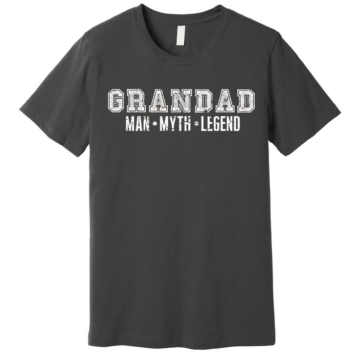 Granddad Man Myth Legend Premium T-Shirt