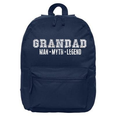 Granddad Man Myth Legend 16 in Basic Backpack