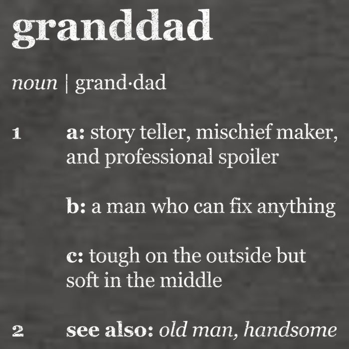 Granddad Noun Definition Vector Backpack