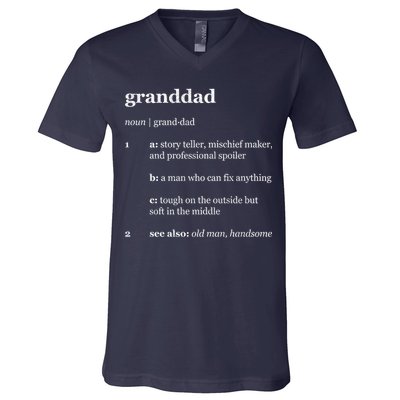 Granddad Noun Definition V-Neck T-Shirt