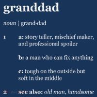 Granddad Noun Definition Button