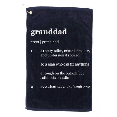 Granddad Noun Definition Golf Towel
