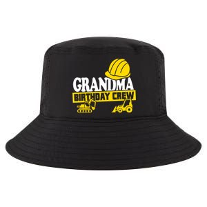 Grandma Birthday Crew Construction Party Cool Comfort Performance Bucket Hat