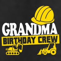 Grandma Birthday Crew Construction Party 11oz C Handle Ceramic Mug
