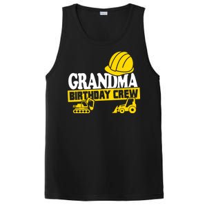 Grandma Birthday Crew Construction Party PosiCharge Competitor Tank