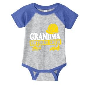 Grandma Birthday Crew Construction Party Infant Baby Jersey Bodysuit