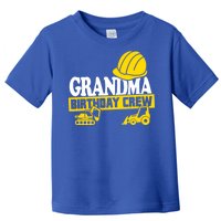 Grandma Birthday Crew Construction Party Toddler T-Shirt