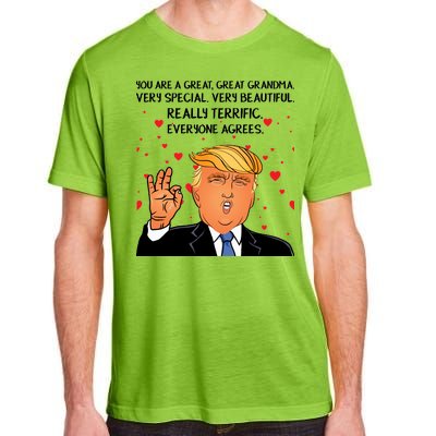 Grandma For Donald Trump Adult ChromaSoft Performance T-Shirt