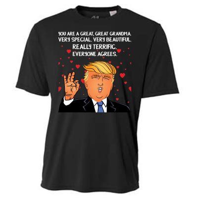 Grandma For Donald Trump Cooling Performance Crew T-Shirt