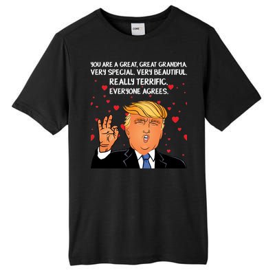 Grandma For Donald Trump Tall Fusion ChromaSoft Performance T-Shirt