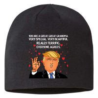 Grandma For Donald Trump Sustainable Beanie