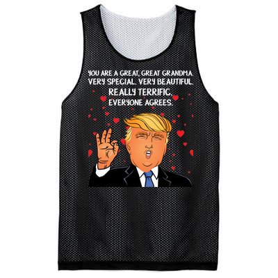 Grandma For Donald Trump Mesh Reversible Basketball Jersey Tank