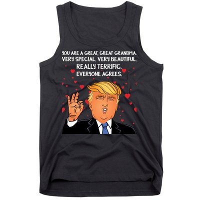 Grandma For Donald Trump Tank Top