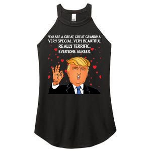 Grandma For Donald Trump Women's Perfect Tri Rocker Tank