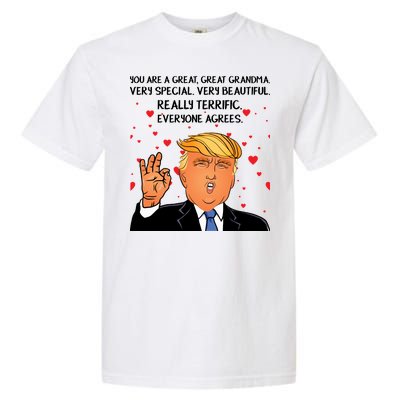 Grandma For Donald Trump Garment-Dyed Heavyweight T-Shirt