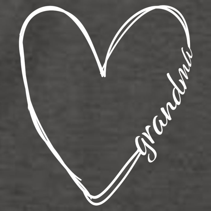 Grandma Heart Symbol Vector Backpack