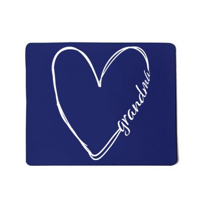 Grandma Heart Symbol Mousepad