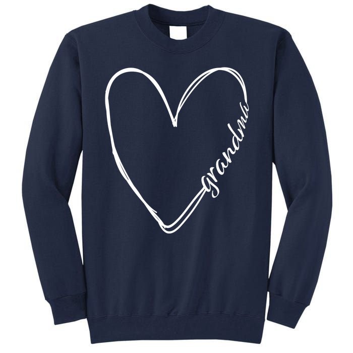 Grandma Heart Symbol Tall Sweatshirt